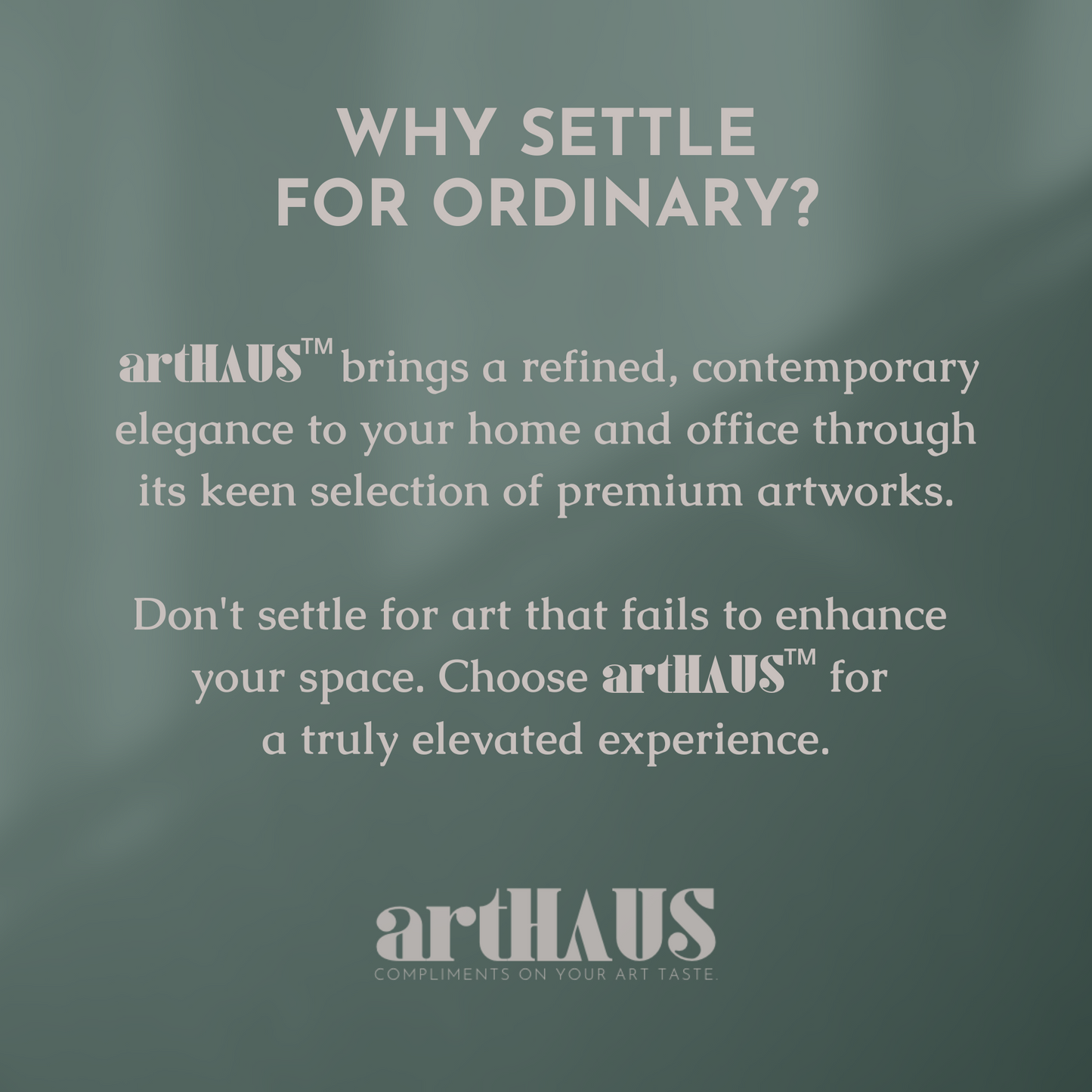 The artHAUS Brand Package